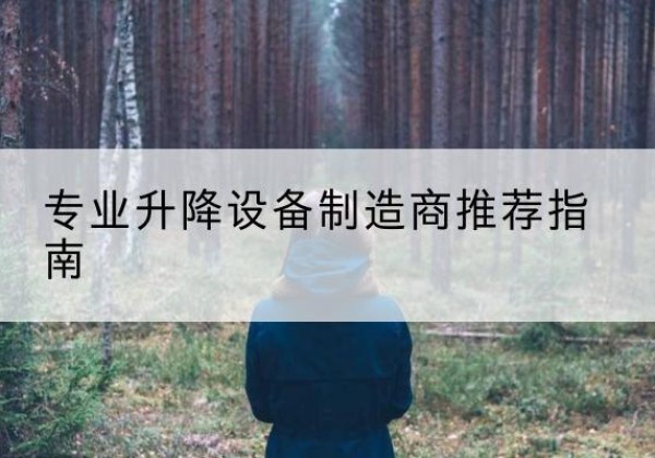 岚皋电动剪叉升降平台厂家-专业升降设备制造商推荐指南